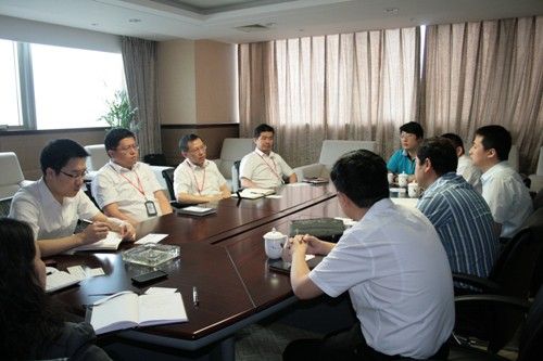 國都證券有關(guān)負責(zé)人到公司考察交流