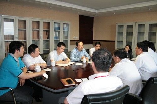 國都證券有關(guān)負責(zé)人到公司考察交流