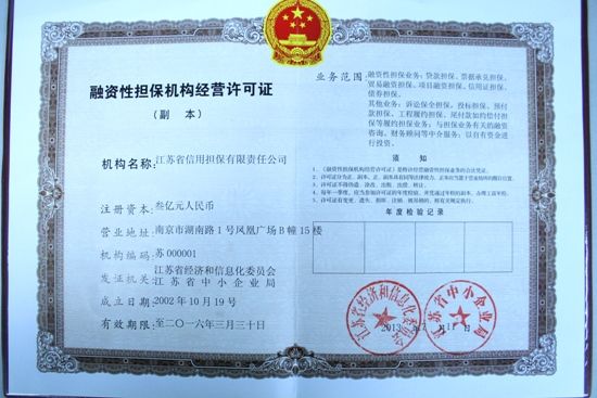 省經(jīng)信委批準公司增加注冊資本