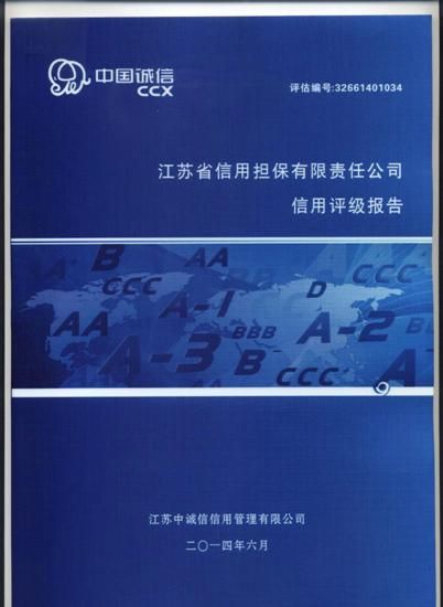 公司信用等級(jí)評(píng)定為AA+(圖1) 公司信用等級(jí)評(píng)定為AA+(圖1)